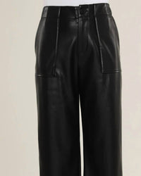 Dolce Cabo - Vegan Leather Wide Leg Pant