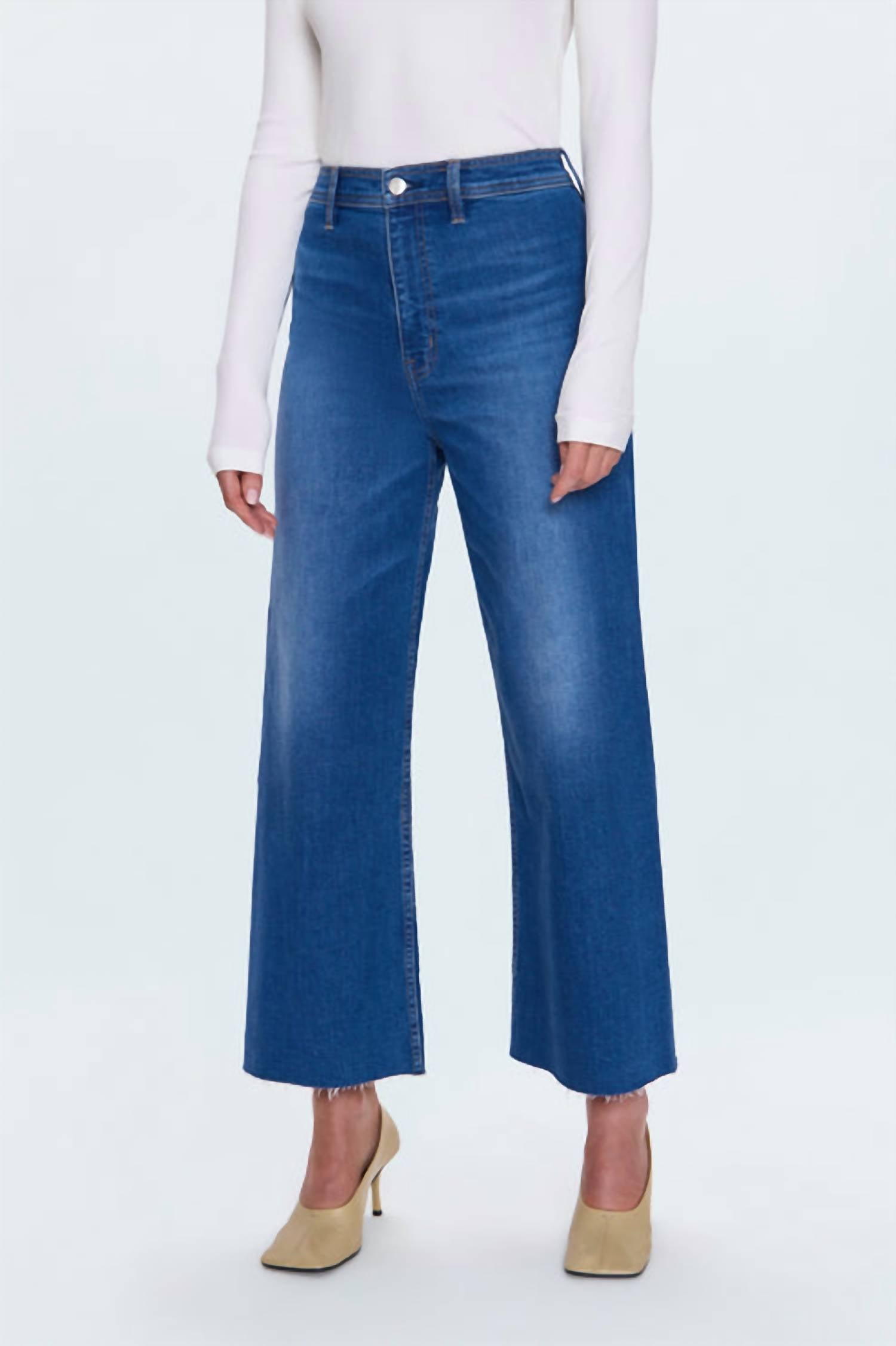 Pistola - Penny High Rise Wide Leg Jean