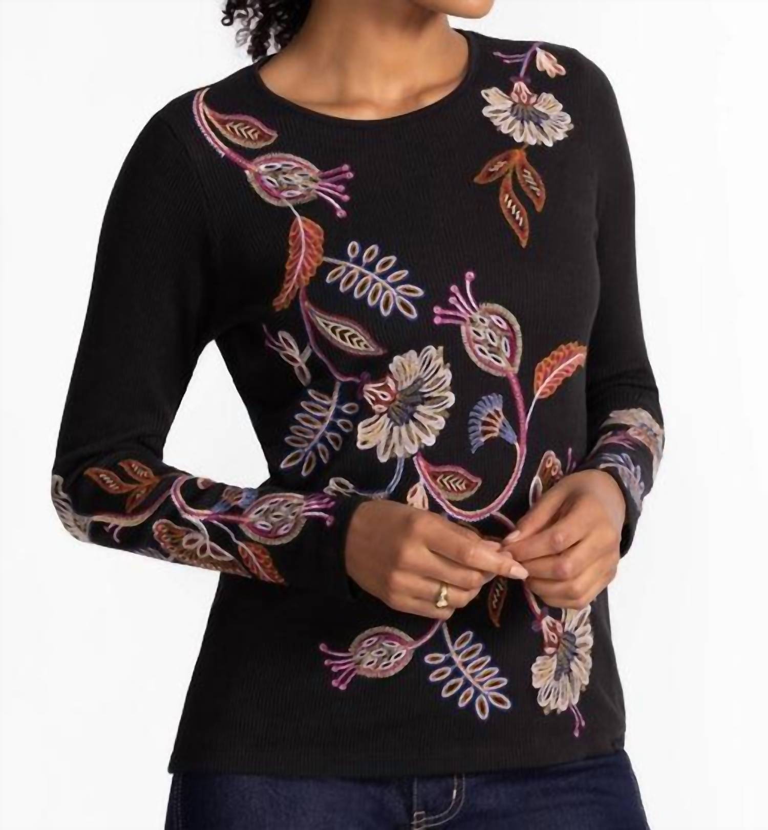Johnny Was - LONG SLEEVE THERMAL GINEVA TOP