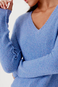 Goldie Lewinter - Boucle V-neck Sweater