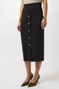Joseph Ribkoff - Moss Crepe Pull-On Pencil Skirt