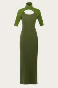 LOOP LAYERED KNIT DRESS