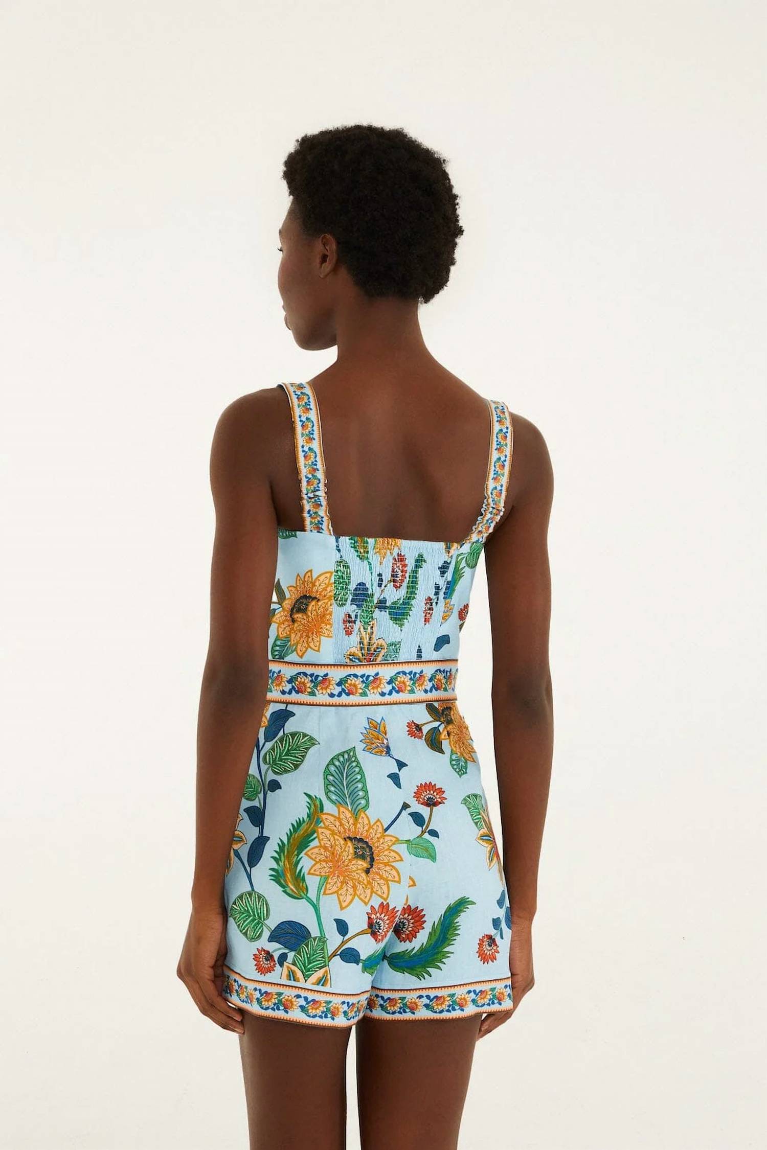Farm Rio - Floral Delhi Romper