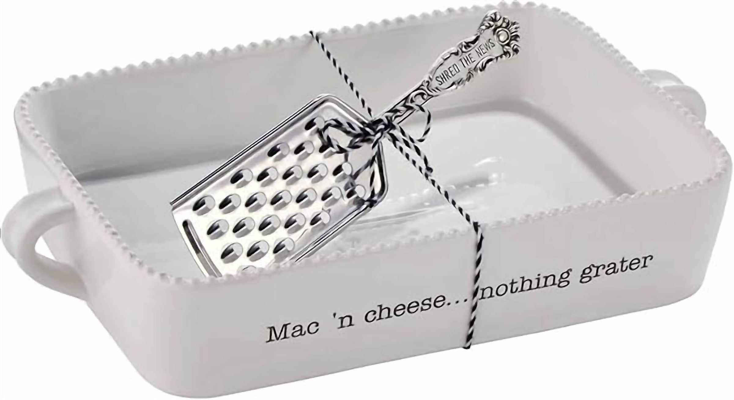 Mudpie - Nothin' Grater Mac & Cheese Serving Set