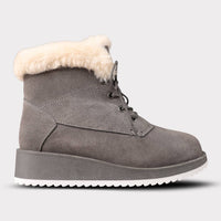 Lamo - Women's Lace-up Suede Demi Boots