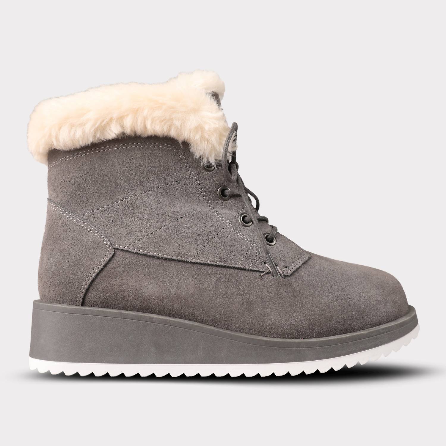 Lamo - Women's Lace-up Suede Demi Boots