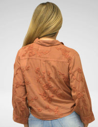 Kyla Seo - Alanis Embroidered Blouse
