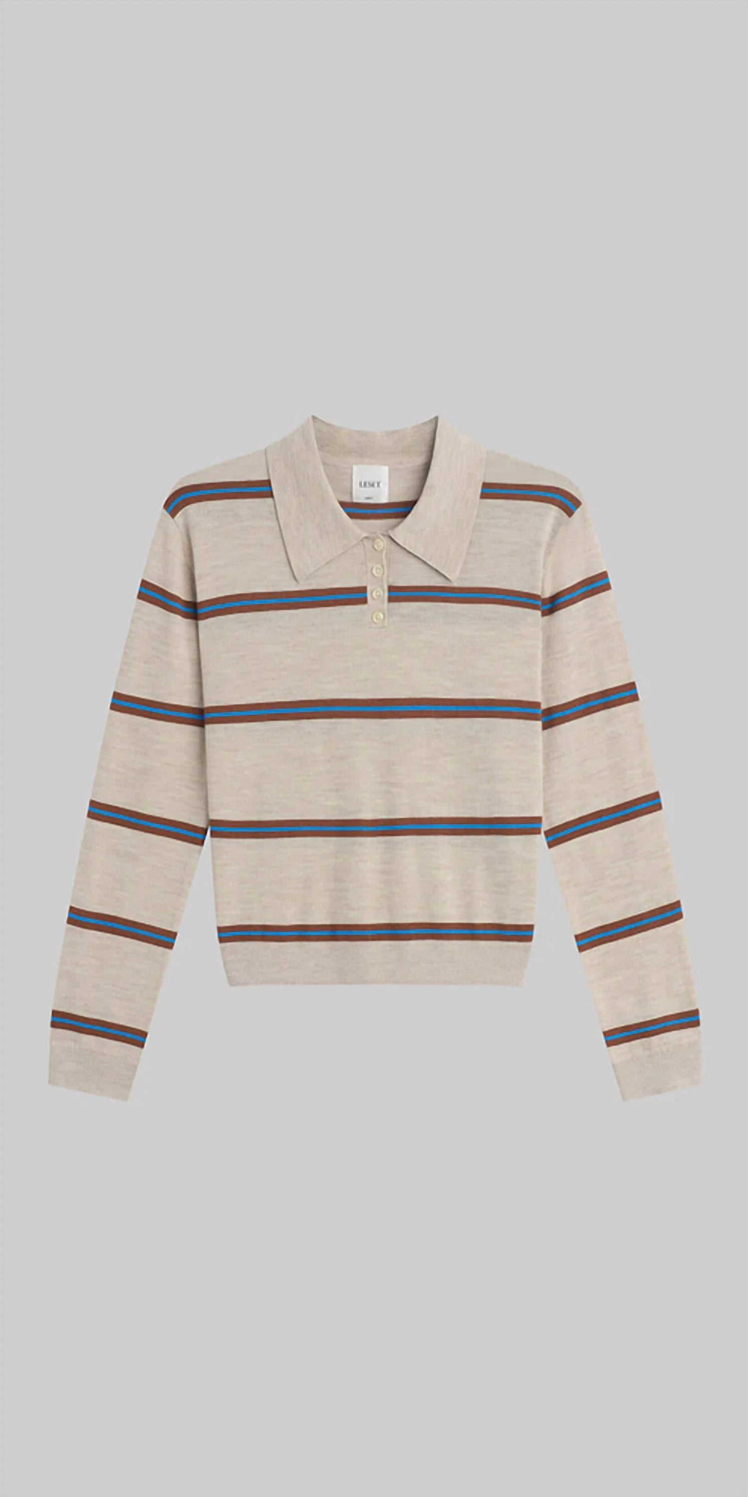 Leset - James Stripe Polo