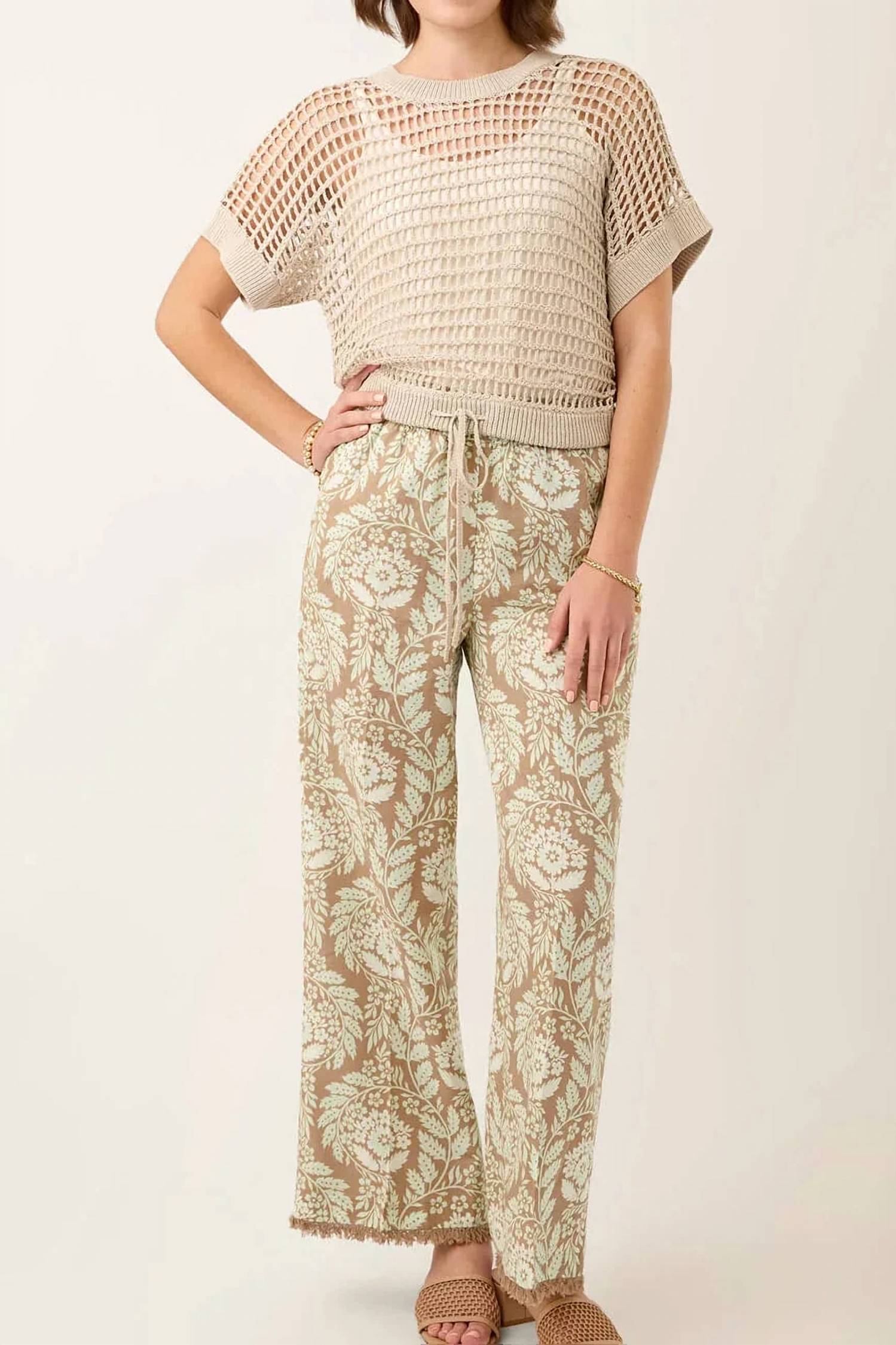 Spartina 449 - Resort Fringe Palazzo Pant