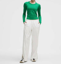 lululemon Swiftly Tech Long Sleeve 2.0 Top in raceway green - women's long sleeve top - alternate view