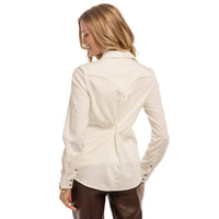 Madison Creek Outfitters Jessie Signature Blend Shirt in salt - women's shirt - detail view