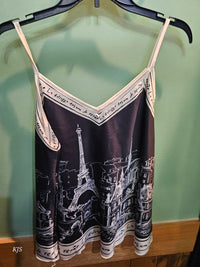 Made In Italy - Women's Paris Silk Cami