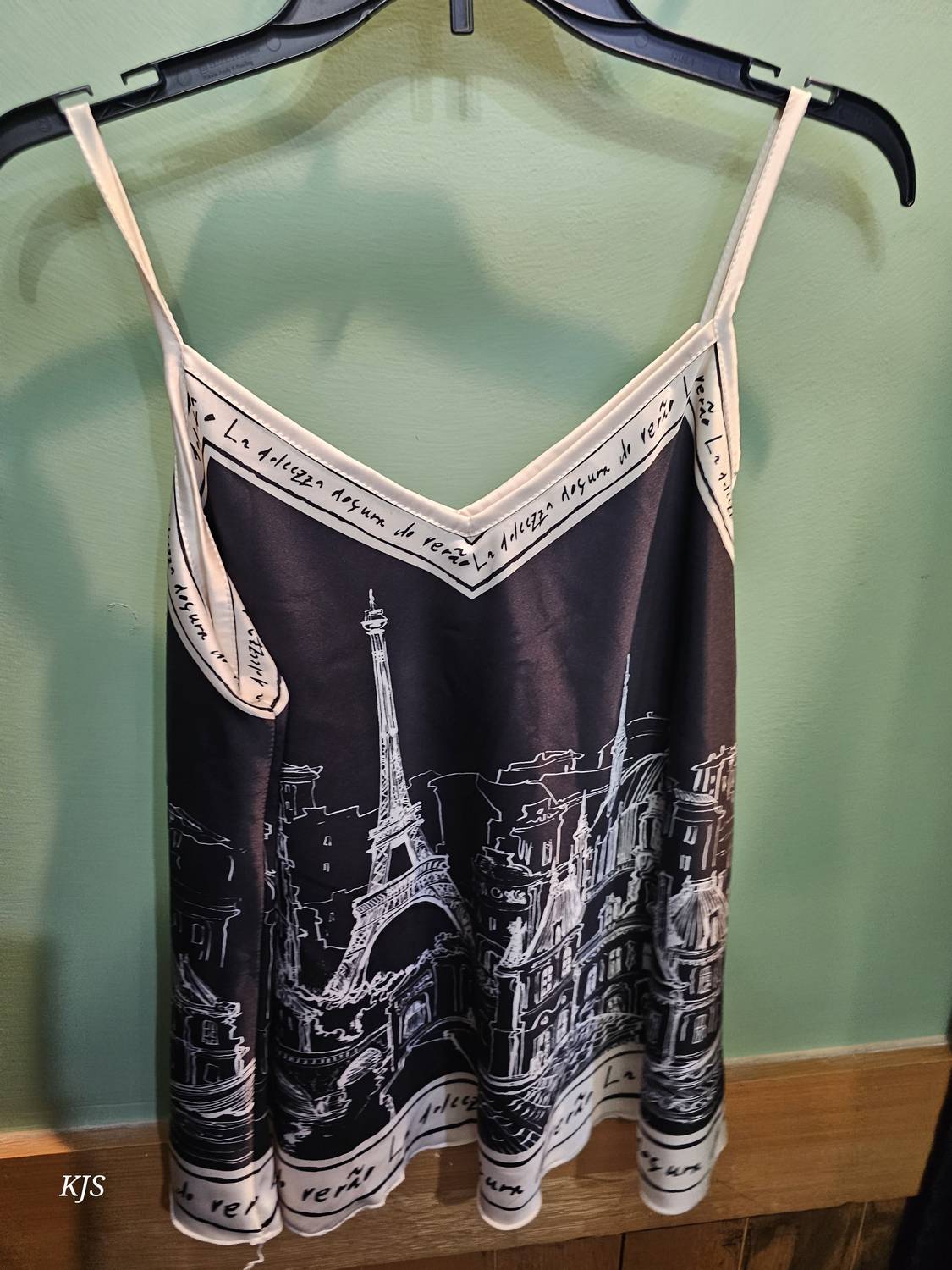 Made In Italy - Women's Paris Silk Cami
