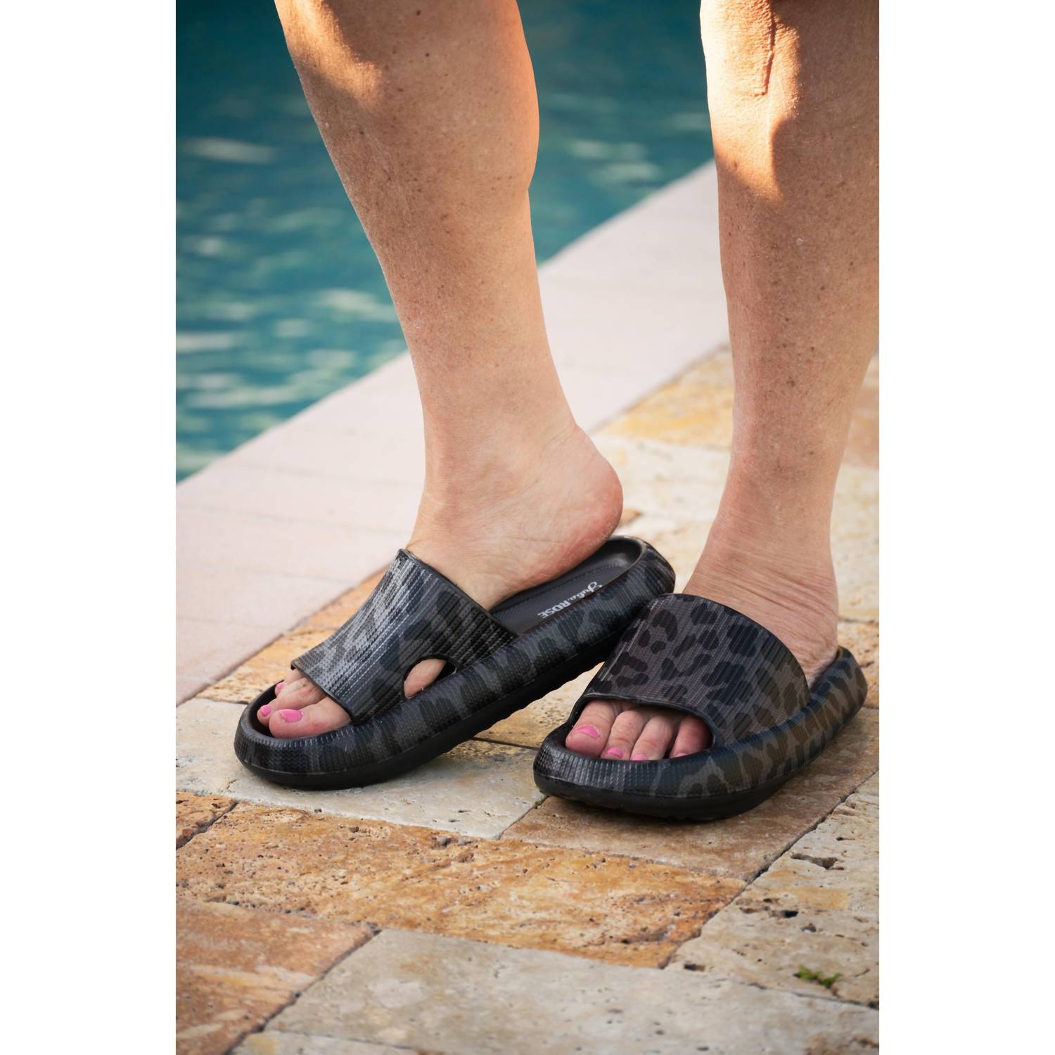 Julia Rose - Women's Casual Slides Sandals