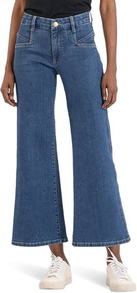 Kut From The Kloth - Meg Mid Rise Wide Jean
