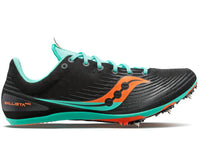SAUCONY Men's Ballista MD Shoes in 26 black cool mint - men's shoe