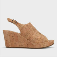 Vaneli - Women's Lansa Cork Wedge Sandals