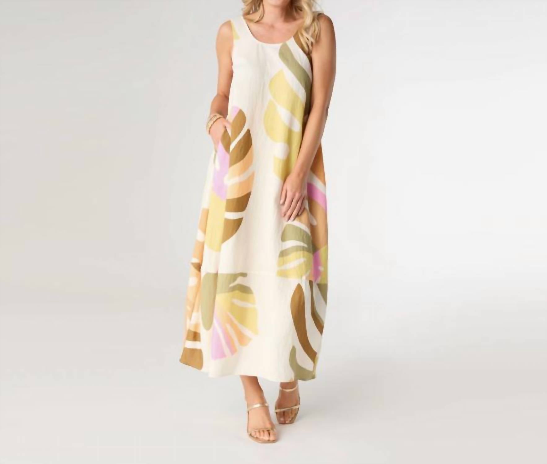 Coco + Carmen - Nola Relaxed With Side Pockets Tank Dress