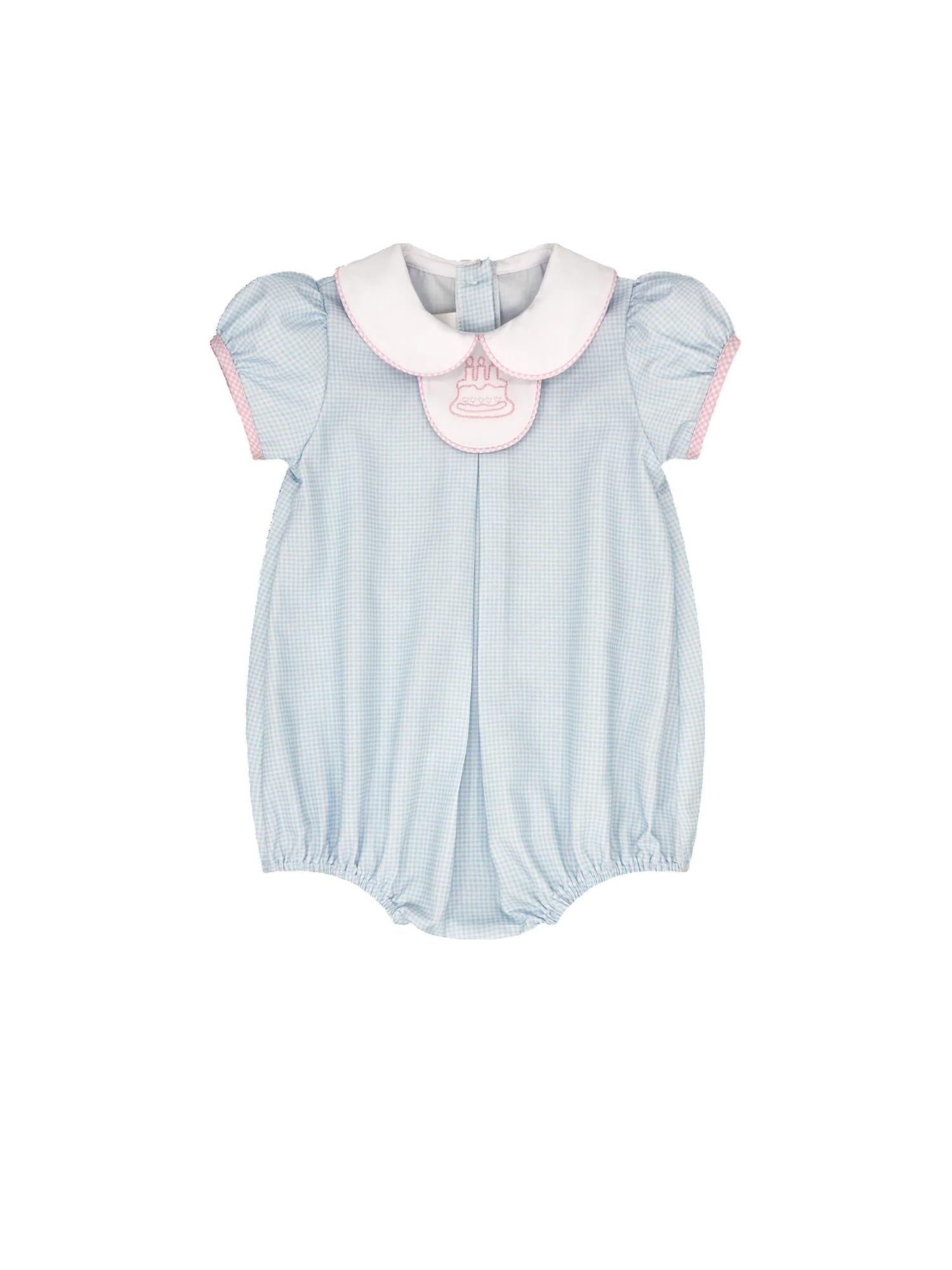 Lullaby Set - Girl's Timeless Tab Bubble Romper