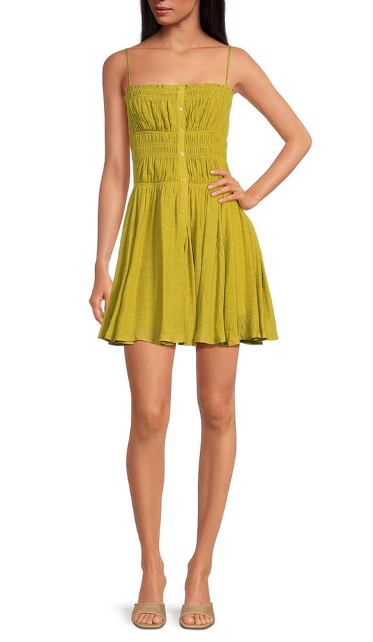 Lucy Paris - Malvina Square Neck Mini Dress