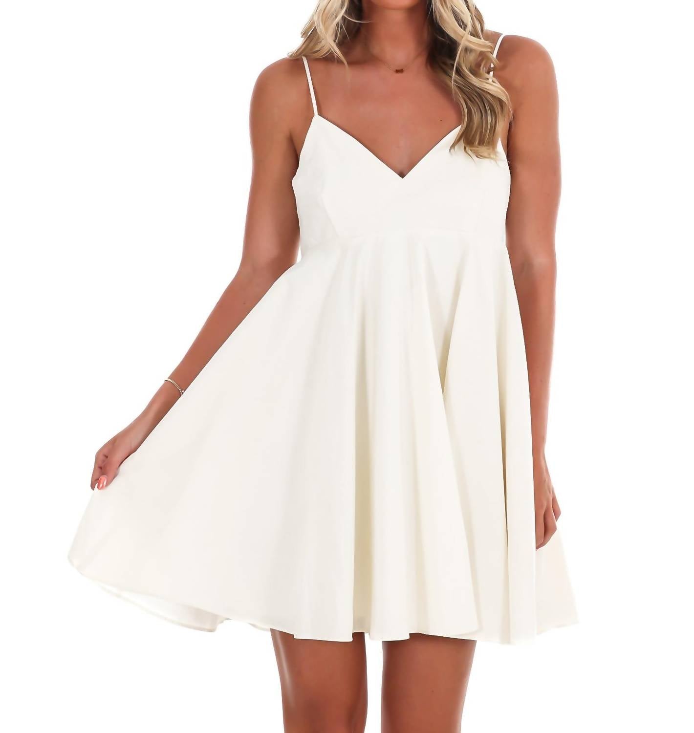 Heyson - Be Authentic Bow Babydoll Dress