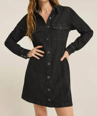 Z Supply - Candice Knit Denim Dress