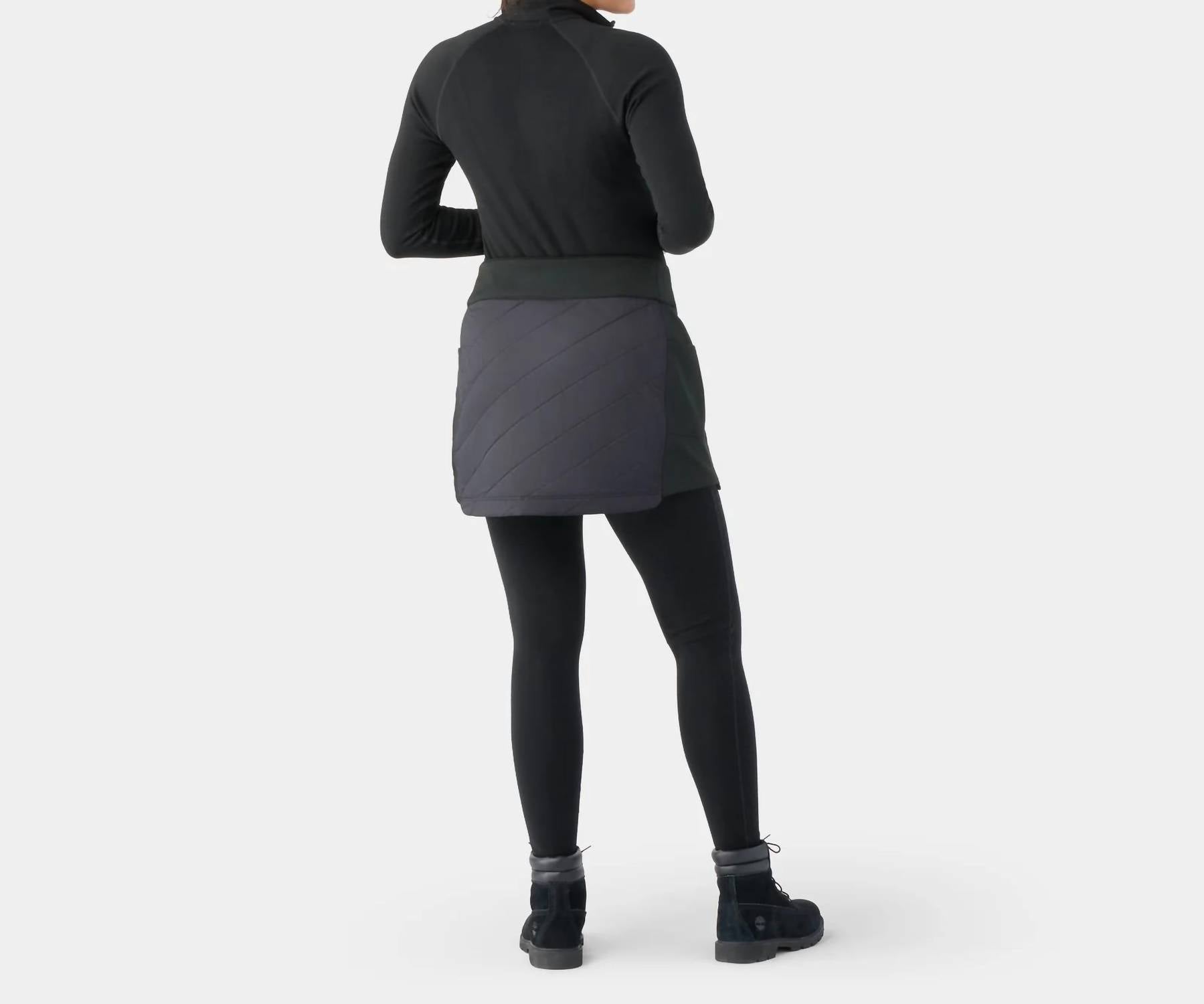 Smartwool Smartloft Skirt in black - women's skirt - view 4