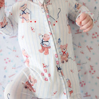 Posh Peanut - Babies Captain Theo Footie Zippered One Piece