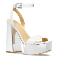 Michael Kors - Women's Ankle-strap Espadrille Platform Heels