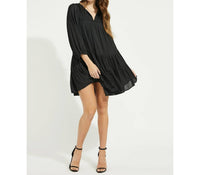 Gentle Fawn Cadence Flowy Print Dress in black - women's dress - detail view