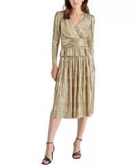 Steve Madden - Darcy Metallic-foil-knit Midi Skirt