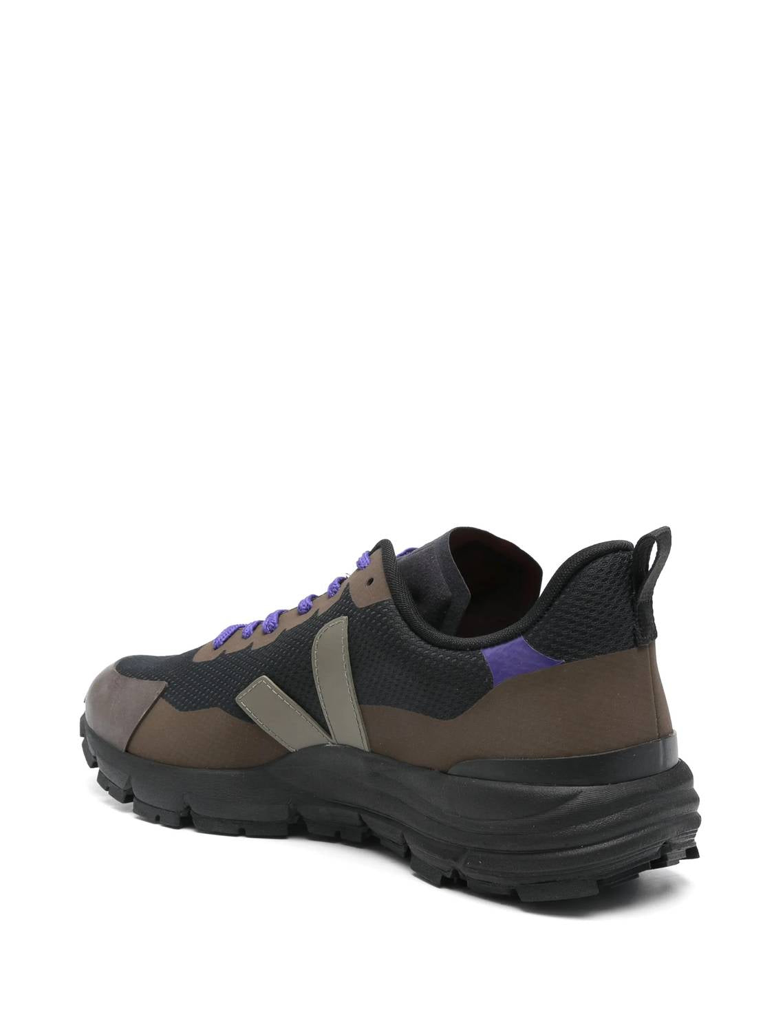 VEJA Men's Vibram Sneakers in black purple - men's sneaker - alternate view