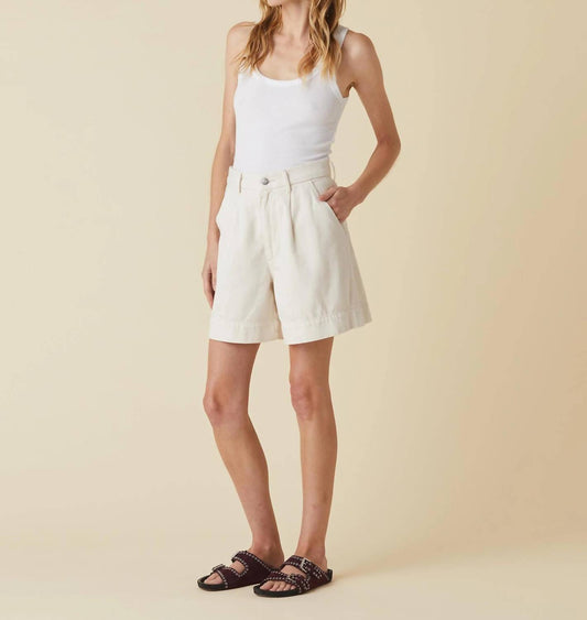 Le Jean - Pleated Trouser Short