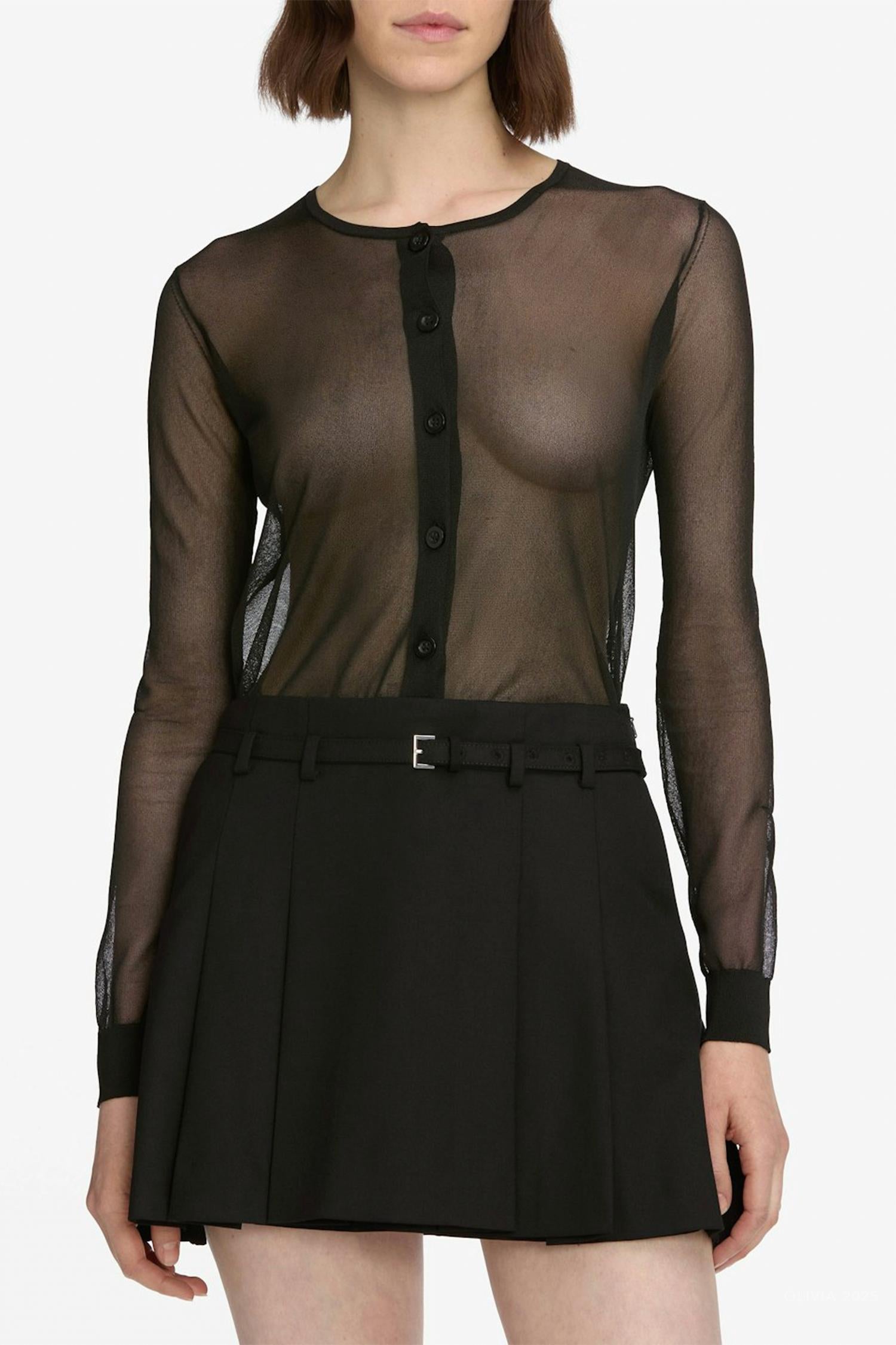 Frame - Luxe Sheer Cardigan