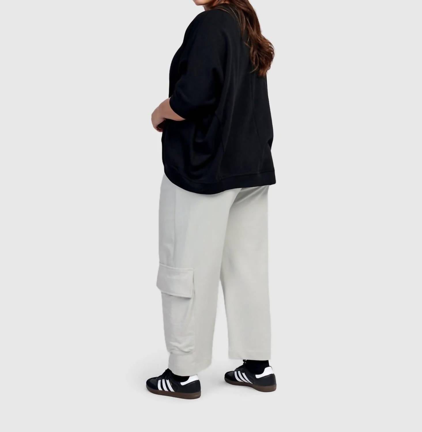 ALEMBIKA Urban Cleo Cargo Pants in ice - women's pants - view 5