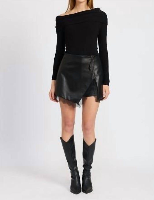 En Saison - Jett Vegan Mini Skort