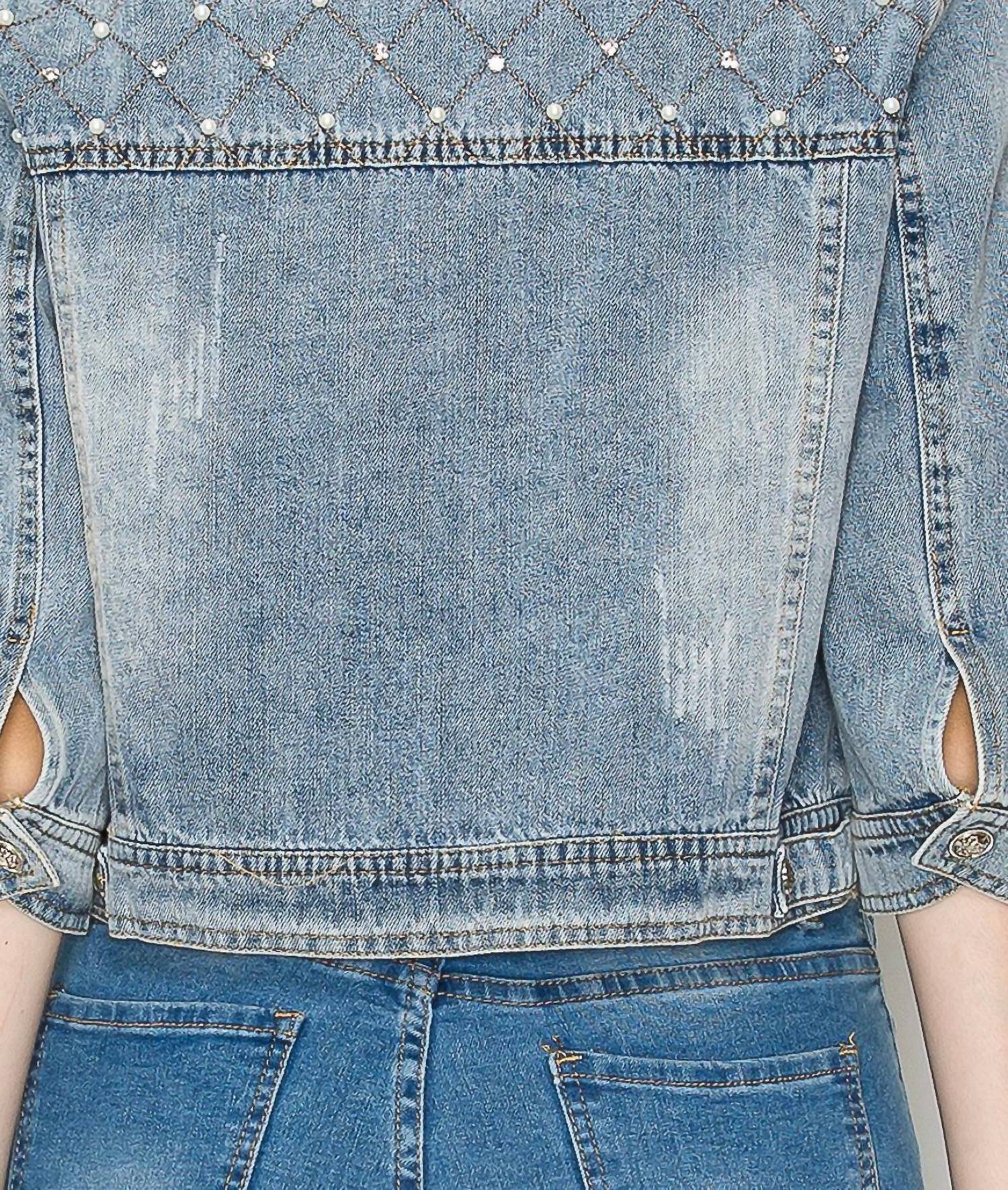 Joh - Daphne Jacket With Studs & Pearls
