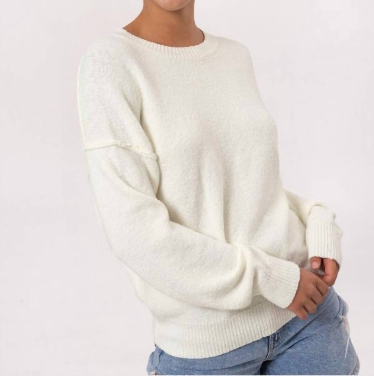 Hyfve - EXPOSED SEAMS SWEATER