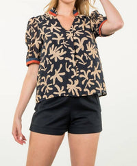 Thml - Short Sleeve Print Top