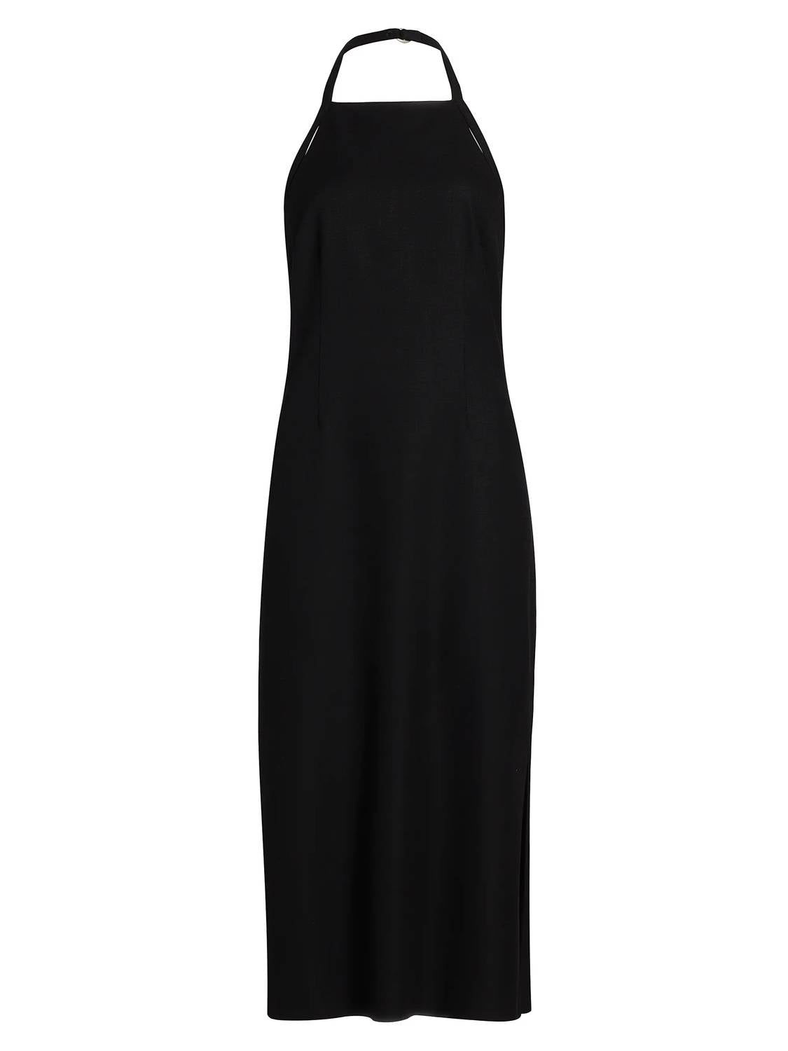 Vince - Apron Halter Sleeveless Midi Dress