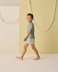 Rylee + Cru - Boy's Polyester UPF 50+ Swim Trunk
