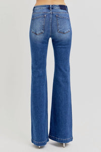Risen - Low-rise Flare Jeans