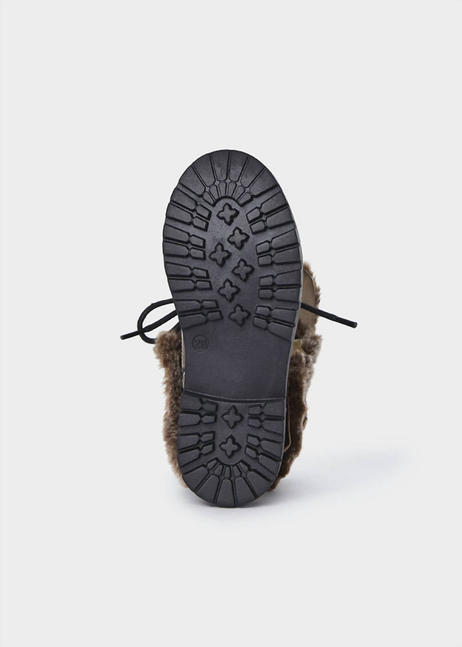 Mayoral - Big Kid's Faux Fur Lined Biker Boots Mid