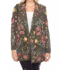 Johnny Was - Rana Embroidered Cardigan