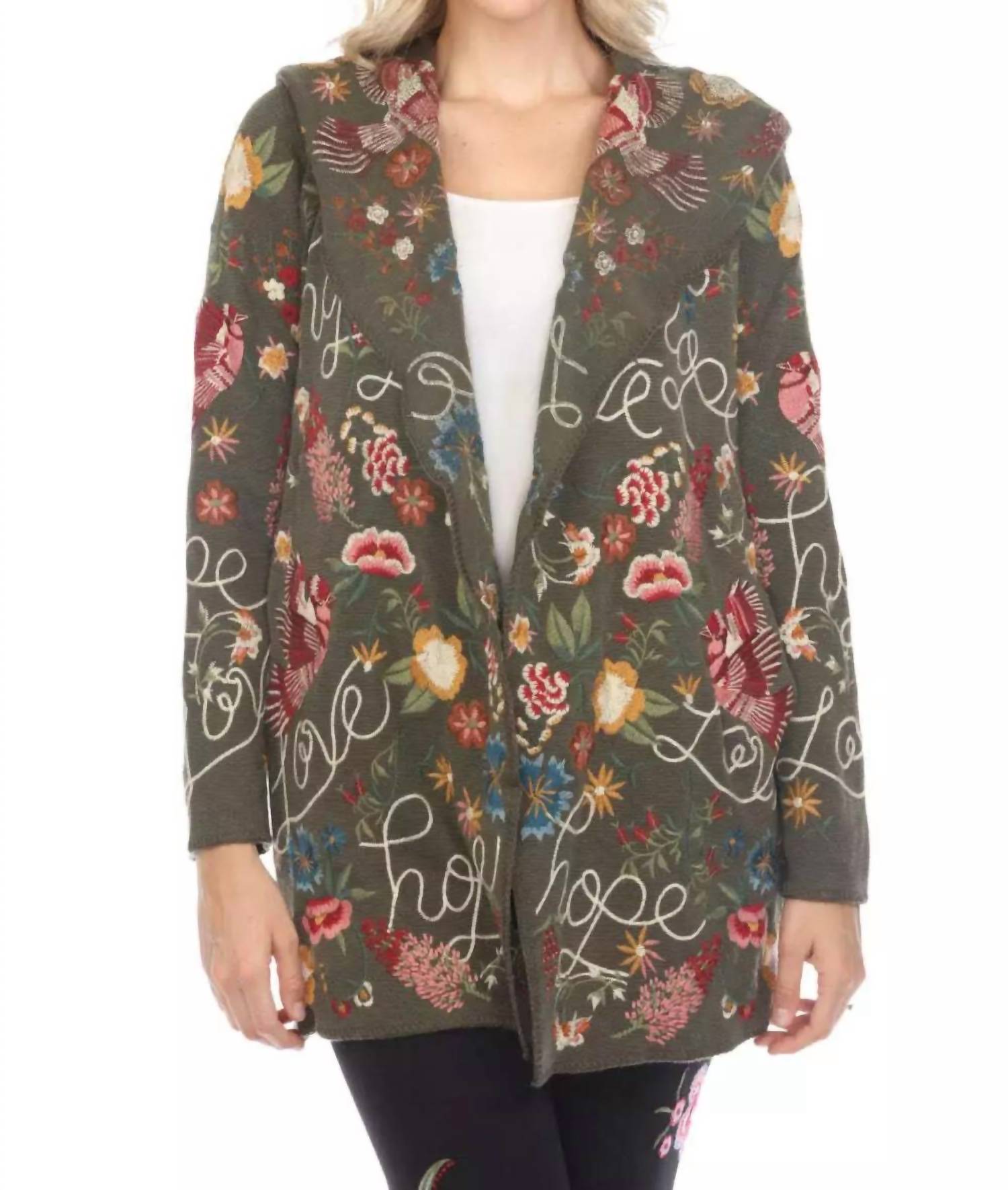 Johnny Was - Rana Embroidered Cardigan