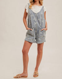 Hem & Thread - Flower Motif Shortall