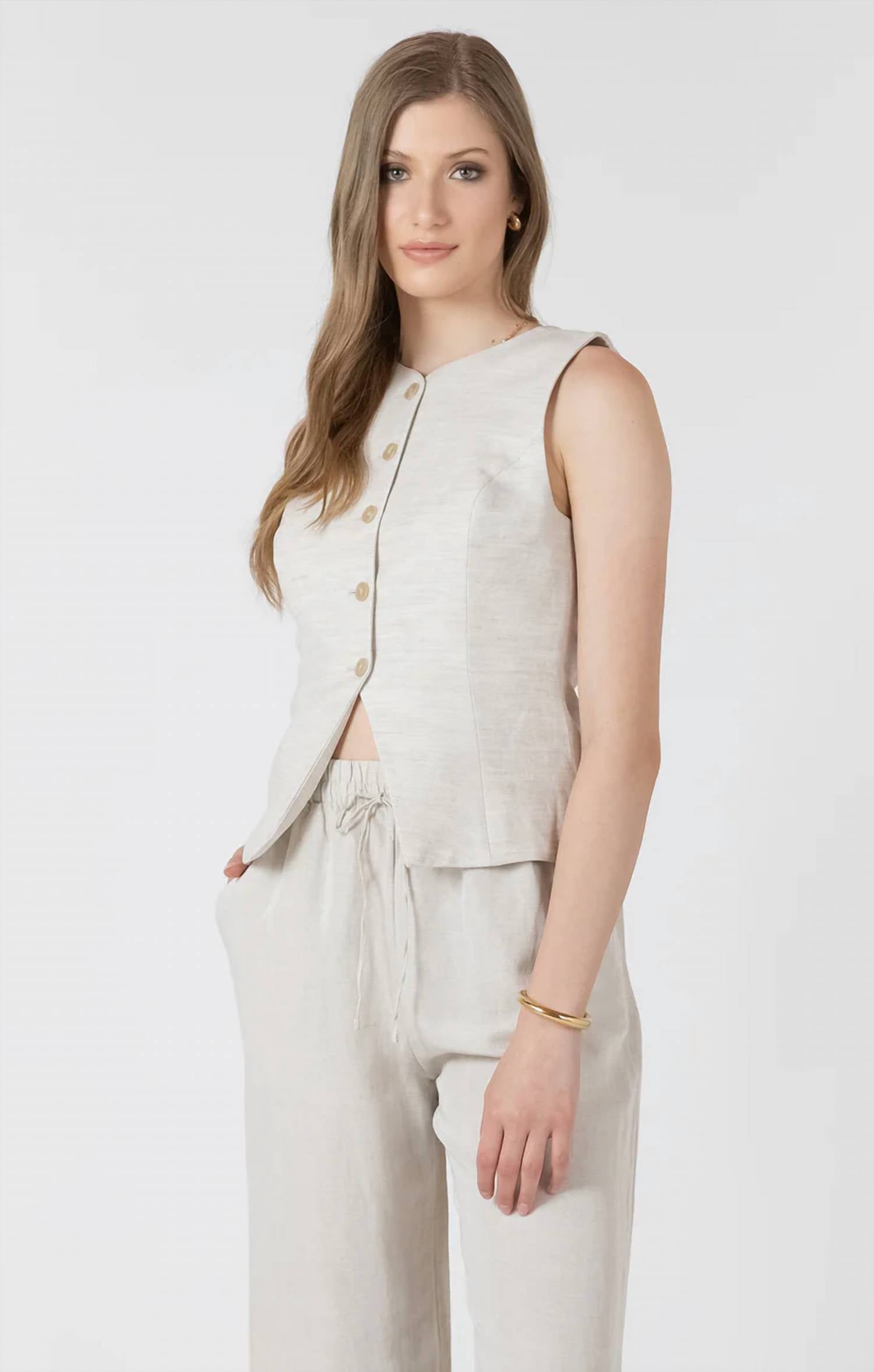 Dex - Button Up Vest