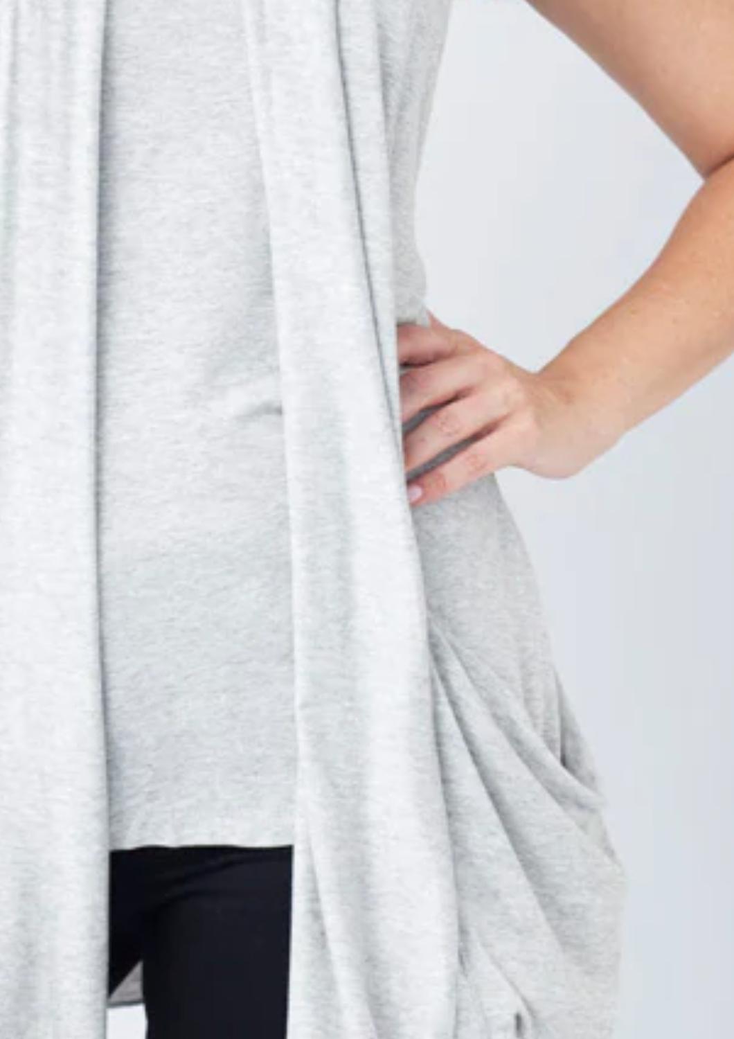 Angel Apparel - Draped Pocket Vest