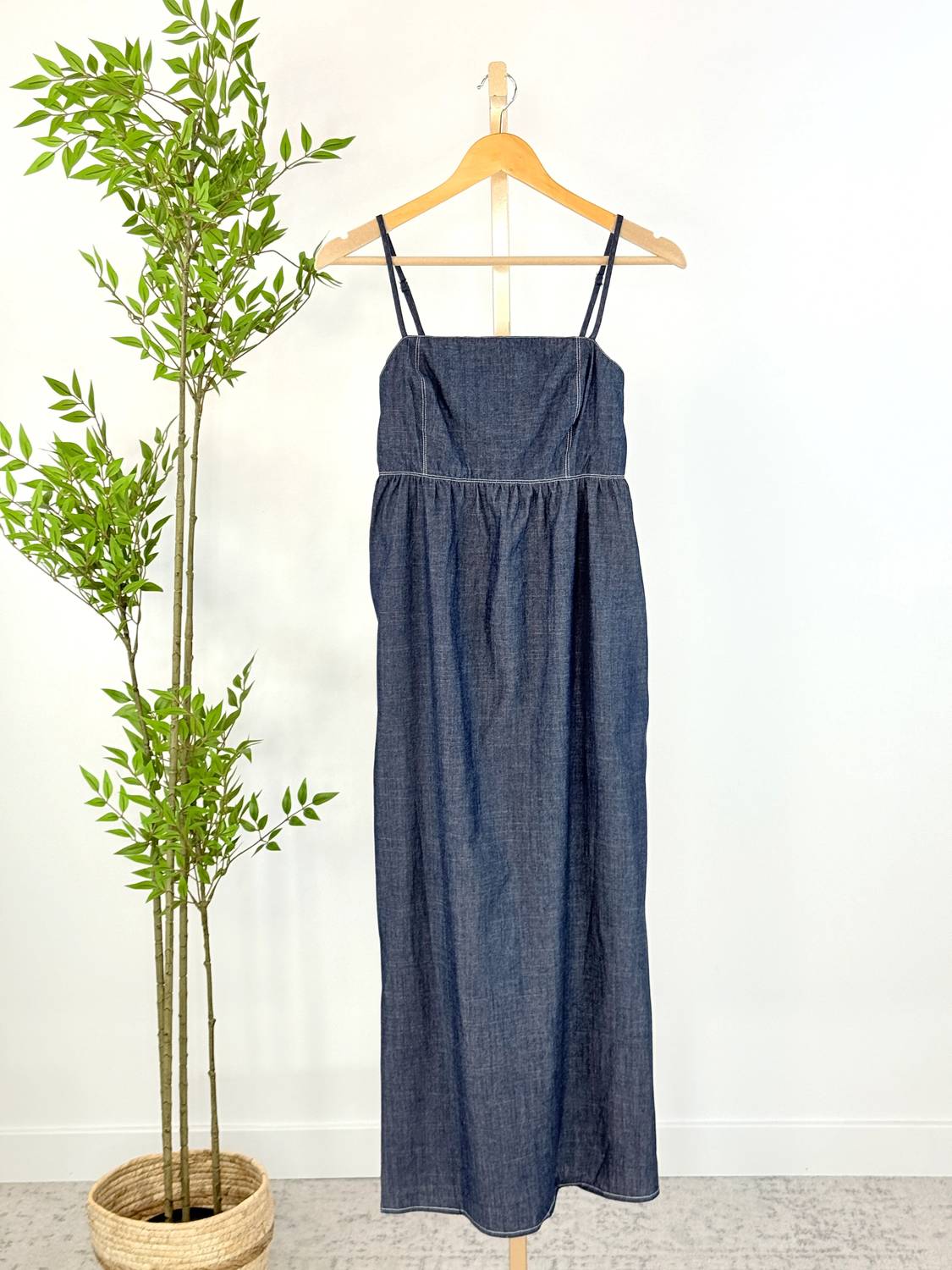 The Korner - Charleston Denim Midi Dress