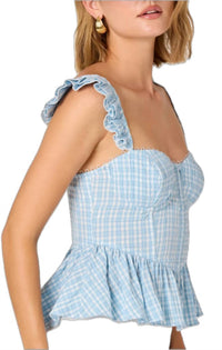 Astr - Baylin Peplum Top